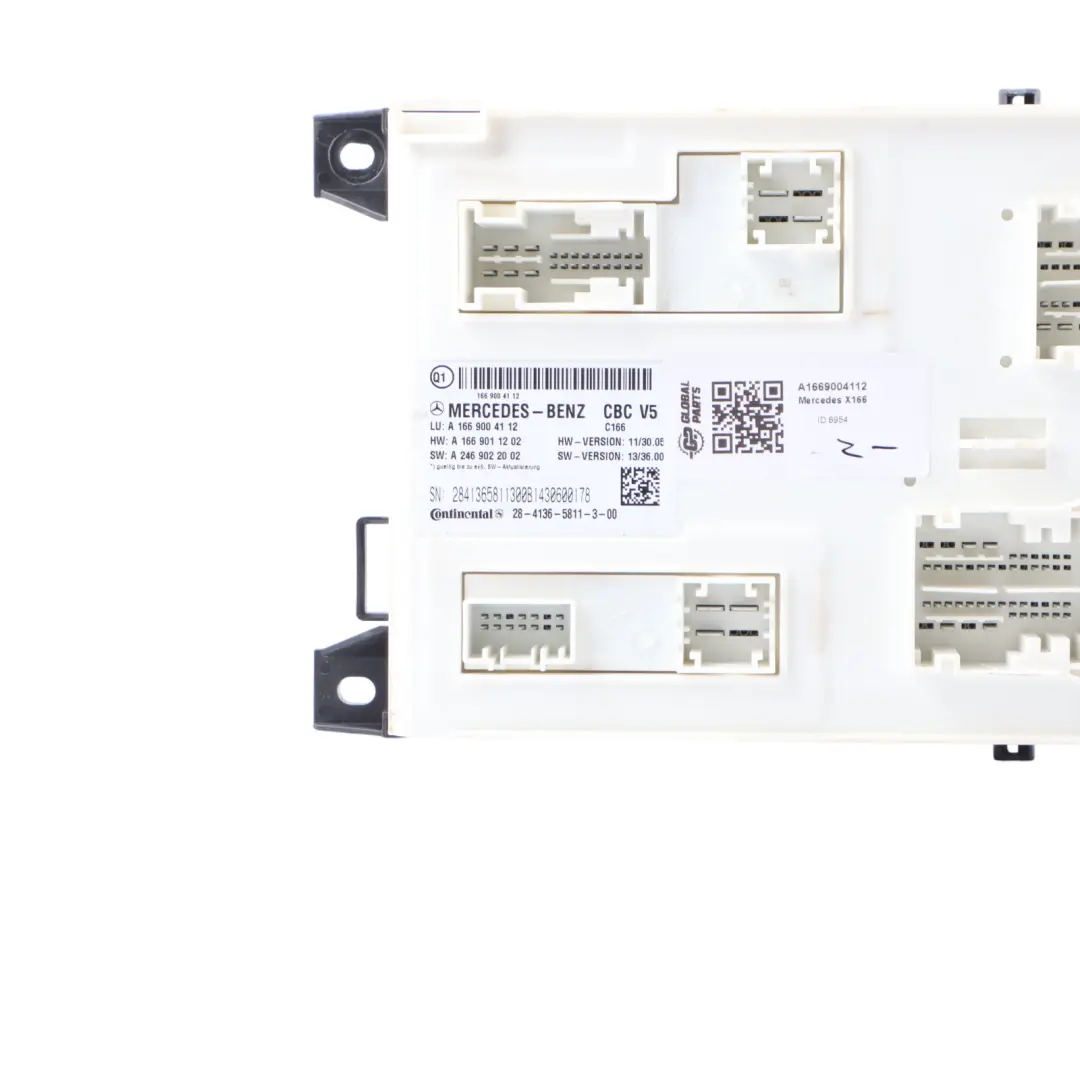 Mercedes X166 SAM Control Module Unit - SKU A1669004112 - Part number A1669004112