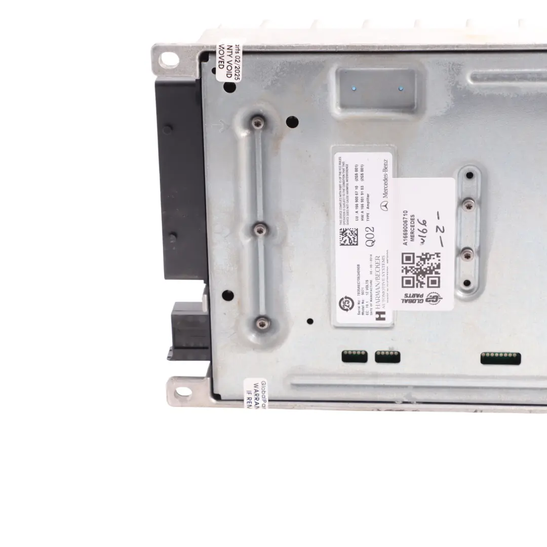Mercedes GLE W166 GLS X166 Sound Audio Amplifier Unit Harman Becker - SKU A1669006710 - Part number A1669006710