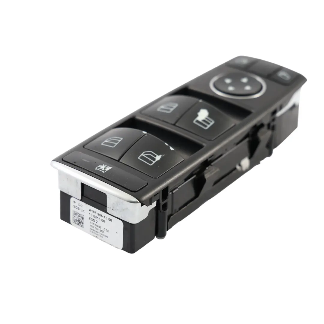 Mercedes W176 Interruptor Elevalunas Eléctrico Lado Del Conductor - SKU A1669054300-2 - Número de pieza A1669054300
