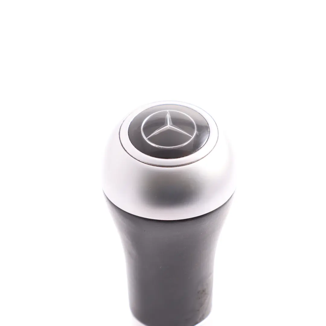 Knob Automatic Gear Shift Lever Silver Black to Mercedes W169 W245 Gear with Part number A1693740810 Mercedes W169 W245 Gear Knob Automatic Gear Shift Lever Silver Black - SKU A1693740810 - Part number A1693740810