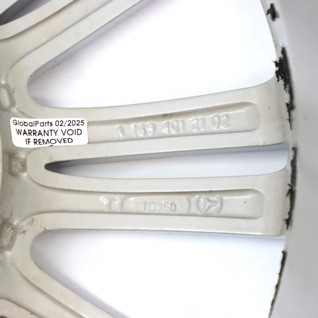 Alloy Wheel Rim 16" 6J ET:46 Mercedes W169 Silver - SKU A1694012102-1 - Part number A1694012102