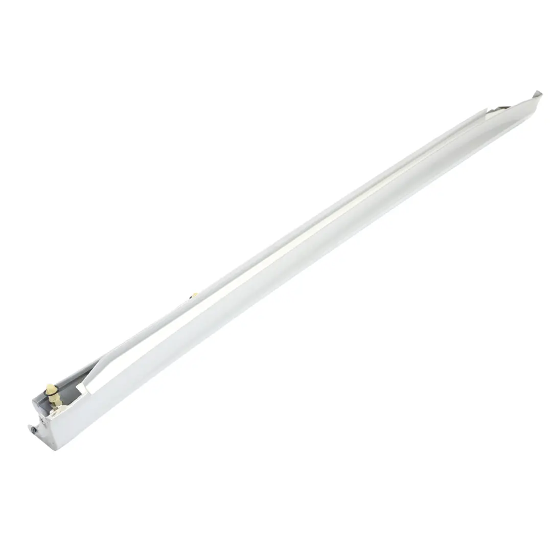 Door Sill Side Cover Skirt Left N/S Polar Silver Metallic 761 to Mercedes B W245 with Part number A1696111508 Mercedes B W245 Door Sill Side Cover Skirt Left N/S Polar Silver Metallic 761 - SKU A1696111508-PLS - Part number A1696111508