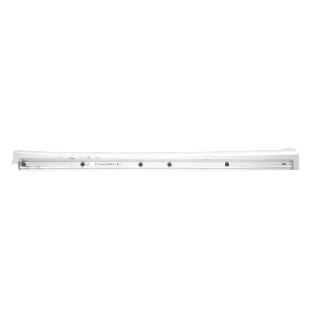 Mercedes B W245 Door Sill Side Cover Skirt Left N/S Polar Silver Metallic 761 - SKU A1696111508-PLS - Part number A1696111508