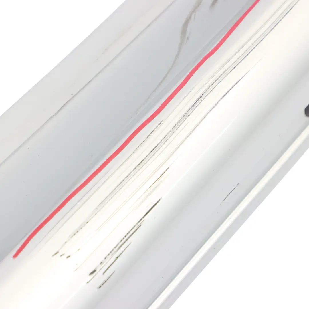 Mercedes W245 Side Skirt Door Sill Cover Right O/S Polar Silver Metallic - 761 - SKU A1696111608-PLS - Part number A1696111608