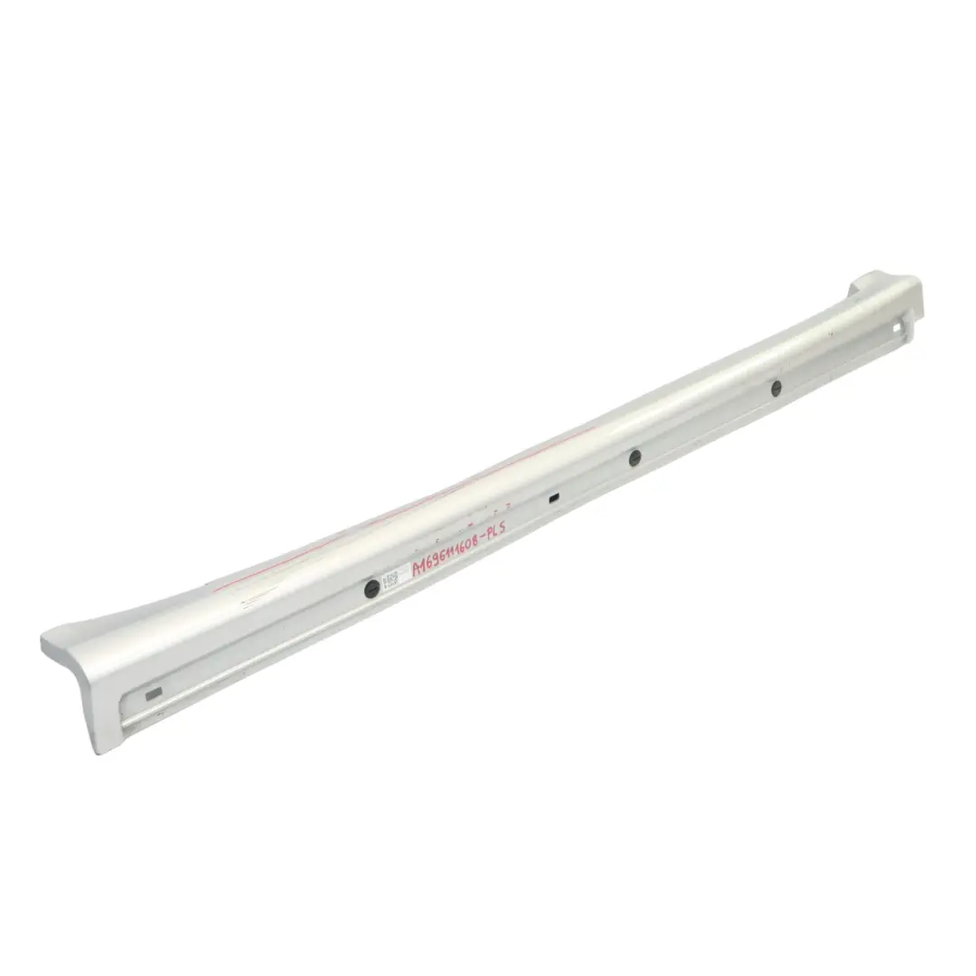 Mercedes W245 Faldón Lateral Cubre Umbral De Puerta Derecho Polar Silver - 761 - SKU A1696111608-PLS - Número de pieza A1696111608