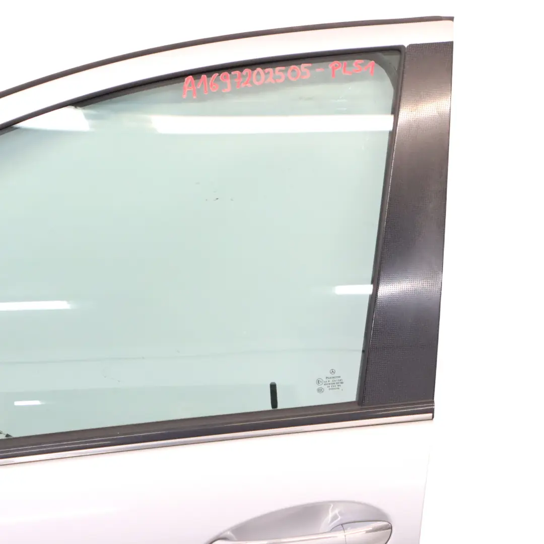 Mercedes W245 Door Front Left N/S Polar Silver Metallic - 761 - SKU A1697202505-PLS1 - Part number A1697202505