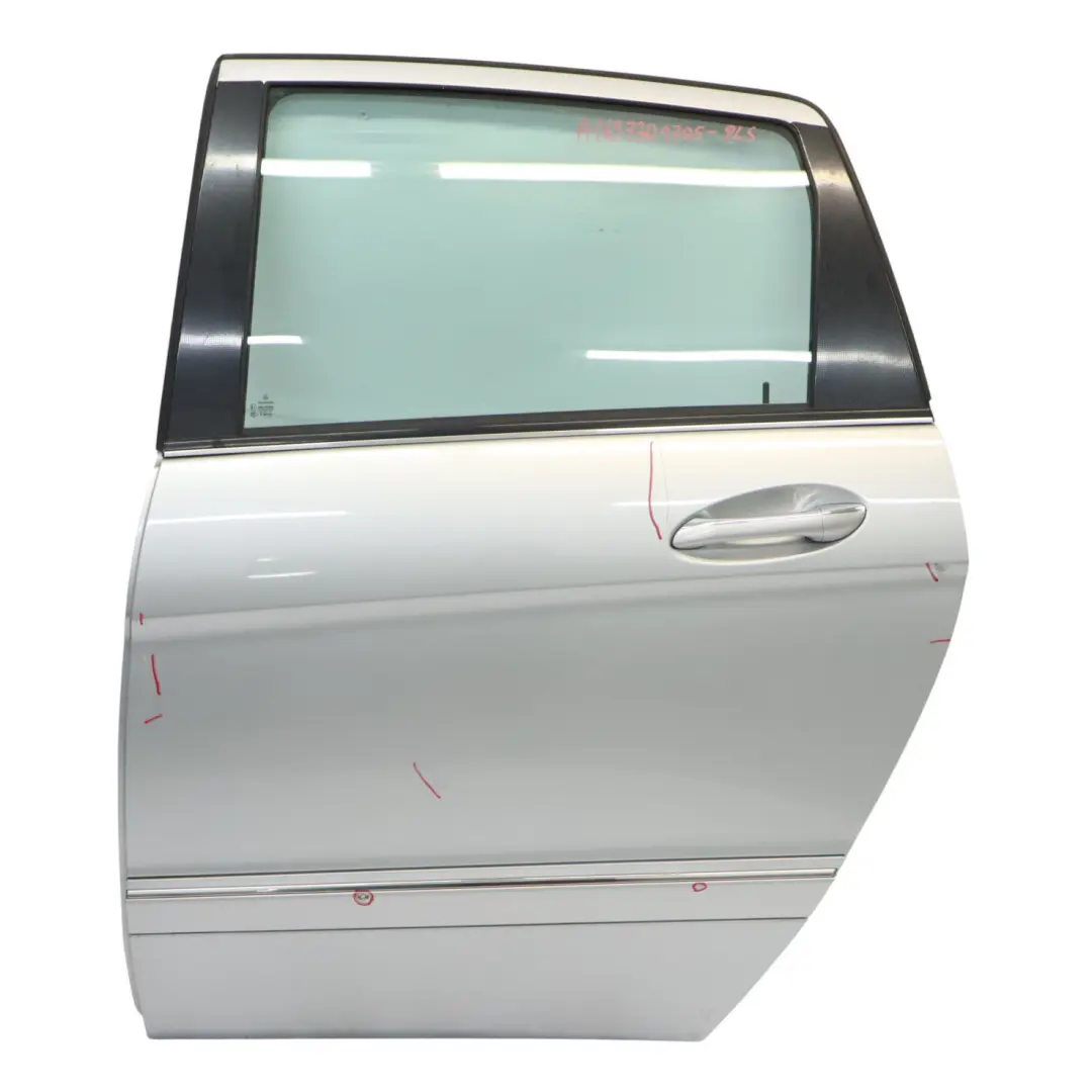 Mercedes W245 Drzwi Tylne Lewe Panel Osłonowy Polar Silver Metallic - 761 - SKU A1697301705-PLS - Numer Części A1697301705