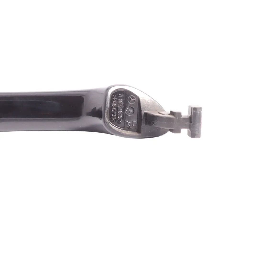 Mercedes W169 W245 Rear Door Grab Handle Left N/S Kosmos Black 191 - SKU A1697660501-KB1 - Part number A1697660501
