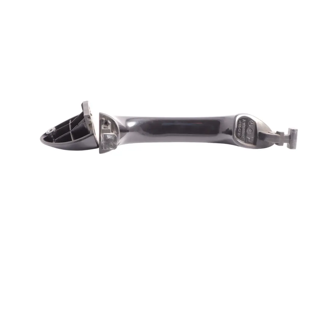 Mercedes W169 W245 Rear Door Grab Handle Left N/S Kosmos Black 191 - SKU A1697660501-KB1 - Part number A1697660501