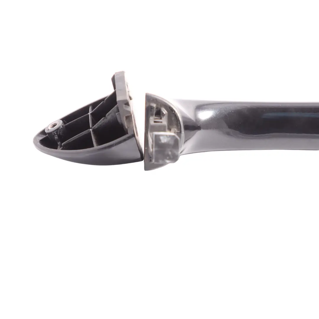 Mercedes W169 W245 Rear Door Grab Handle Left N/S Kosmos Black 191 - SKU A1697660501-KB1 - Part number A1697660501
