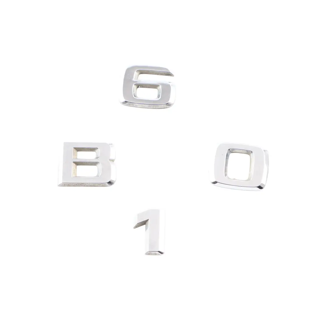 Mercedes W245 Boot Trunk Lid Adhered Emblem Badge Lettering B160 - SKU A1698171615 - Part number A1698171615