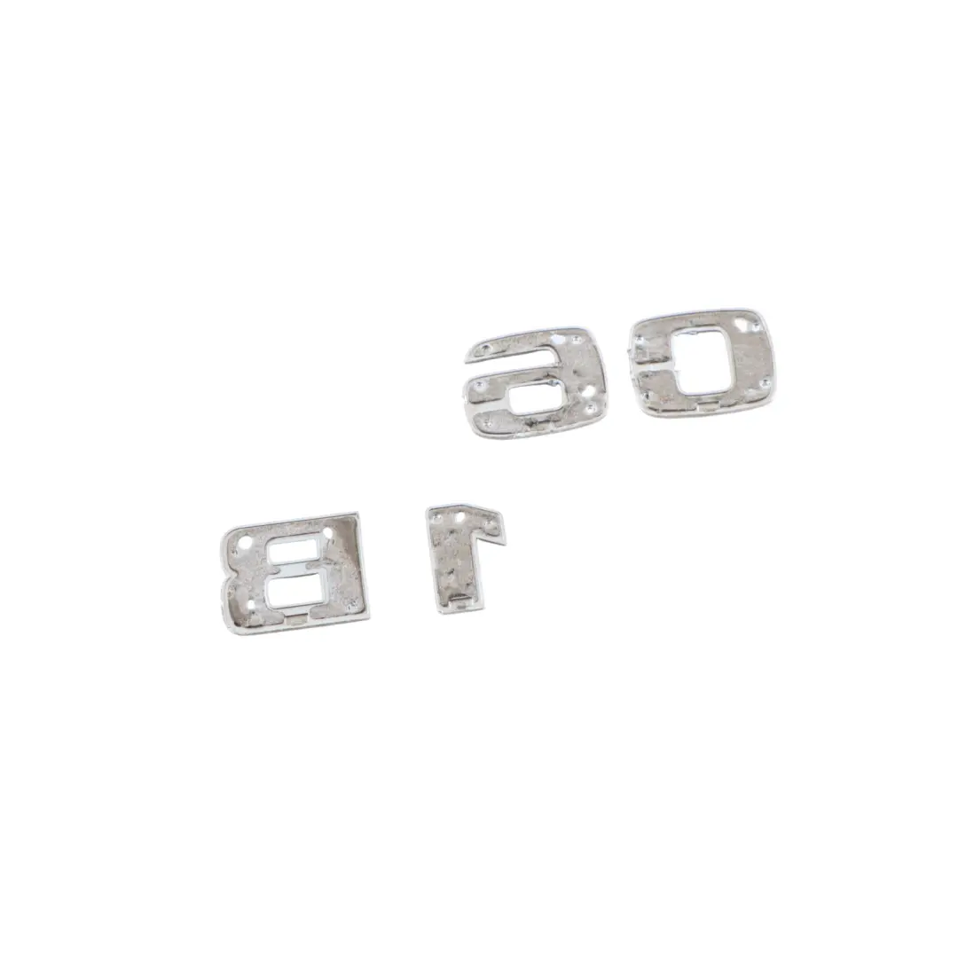 Mercedes W245 Boot Trunk Lid Adhered Emblem Badge Lettering B160 - SKU A1698171615 - Part number A1698171615