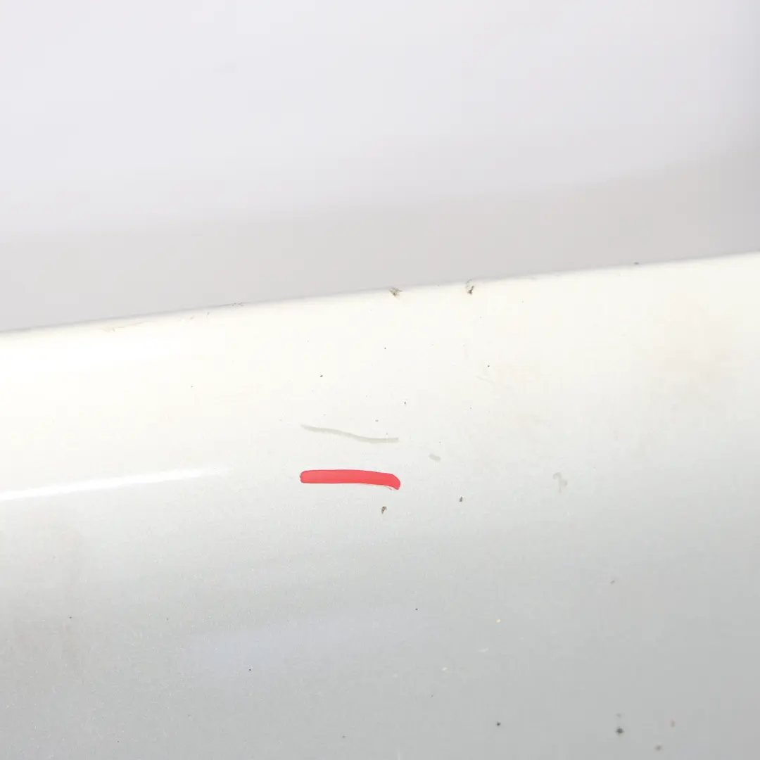 Hood Bonnet Trim Panel Polar Silver Metallic - 761 to Mercedes W245 with Part number A1698800257 Mercedes W245 Hood Bonnet Trim Panel Polar Silver Metallic - 761 - SKU A1698800257-PLS - Part number A1698800257