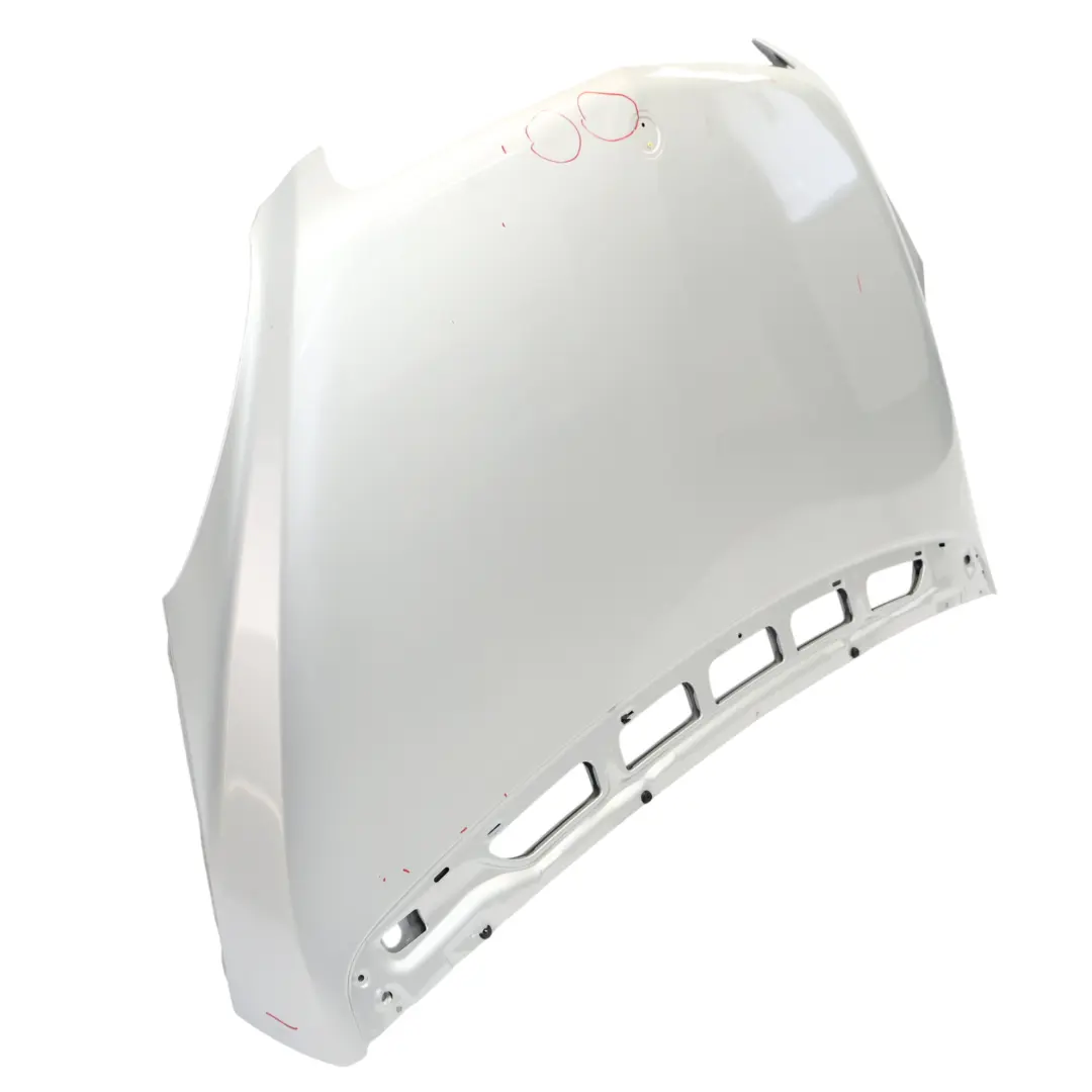 Hood Bonnet Trim Panel Polar Silver Metallic - 761 to Mercedes W245 with Part number A1698800257 Mercedes W245 Hood Bonnet Trim Panel Polar Silver Metallic - 761 - SKU A1698800257-PLS - Part number A1698800257