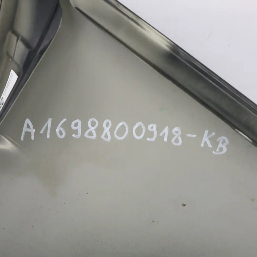 Side Wing Panel Fender Front Left N/S Cosmic Black Metallic - 191 to Mercedes W245 with Part number A1698800718 Mercedes W245 Side Wing Panel Fender Front Left N/S Cosmic Black Metallic - 191 - SKU A1698800918-KB - Part number A1698800718