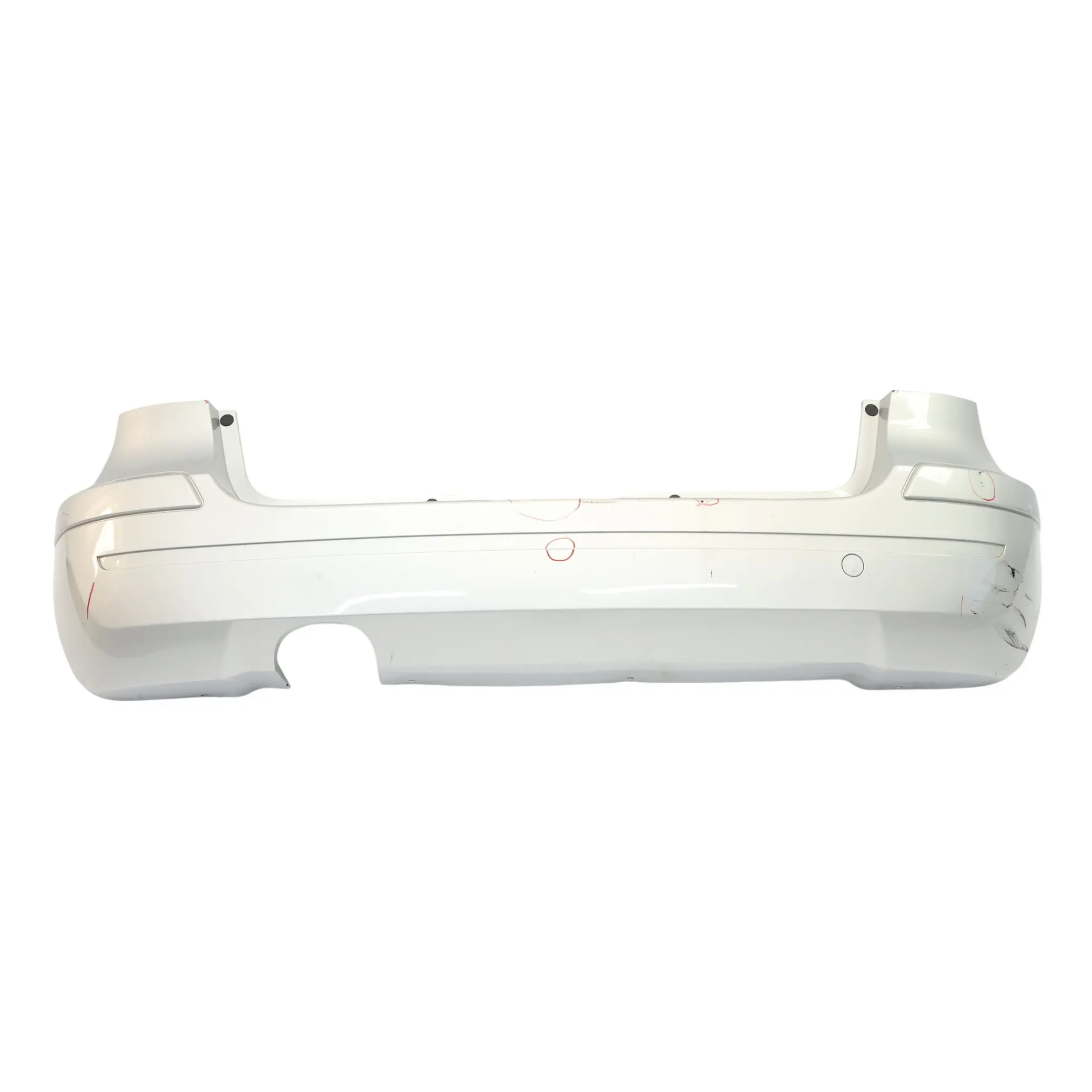 Mercedes W245 Rear Bumper Trim Panel Polar Silver Metallic - 761