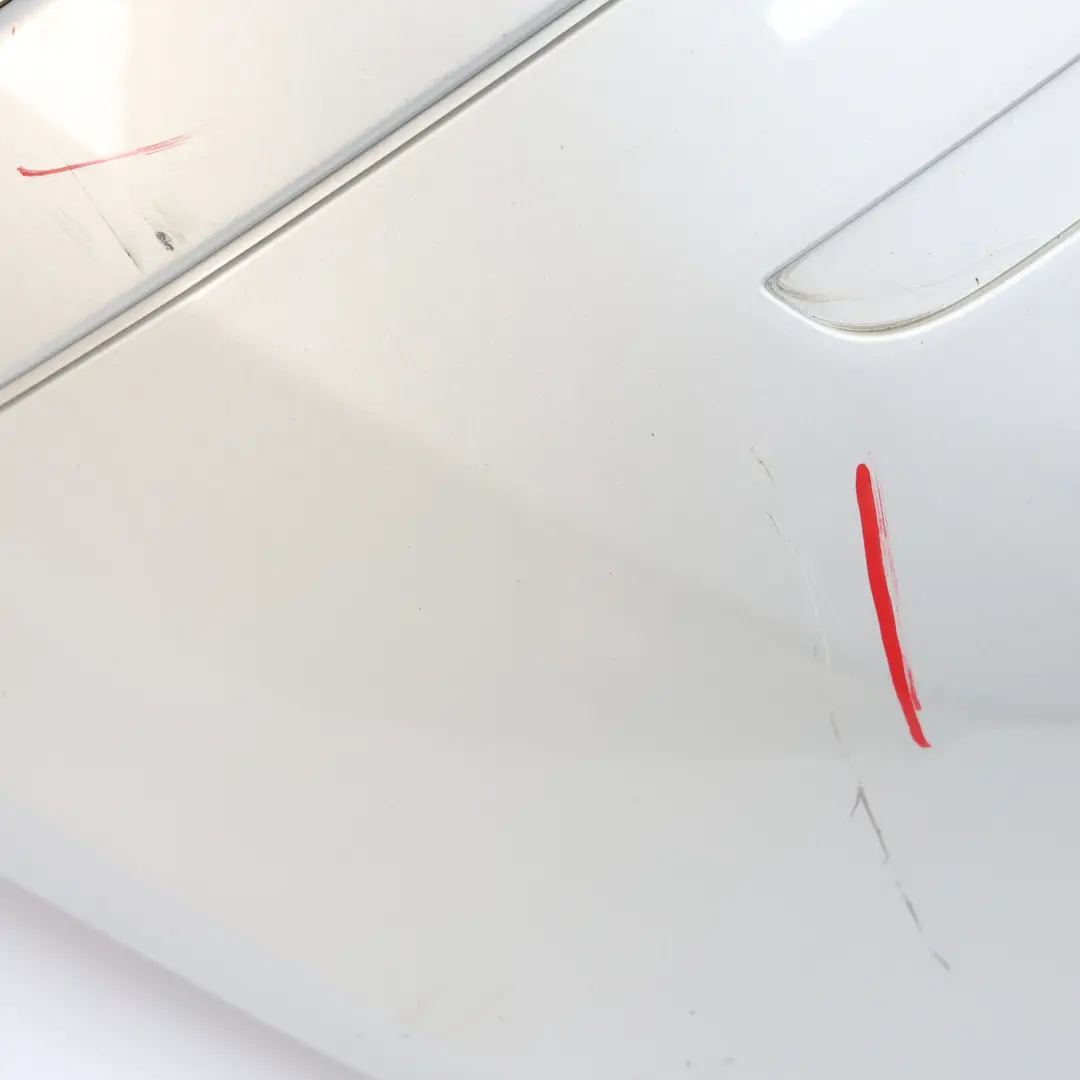 Bumper Trim Panel Polar Silver Metallic - 761 to Mercedes W245 Rear with Part number A1698851638 Mercedes W245 Rear Bumper Trim Panel Polar Silver Metallic - 761 - SKU A1698851638-PLS - Part number A1698851638