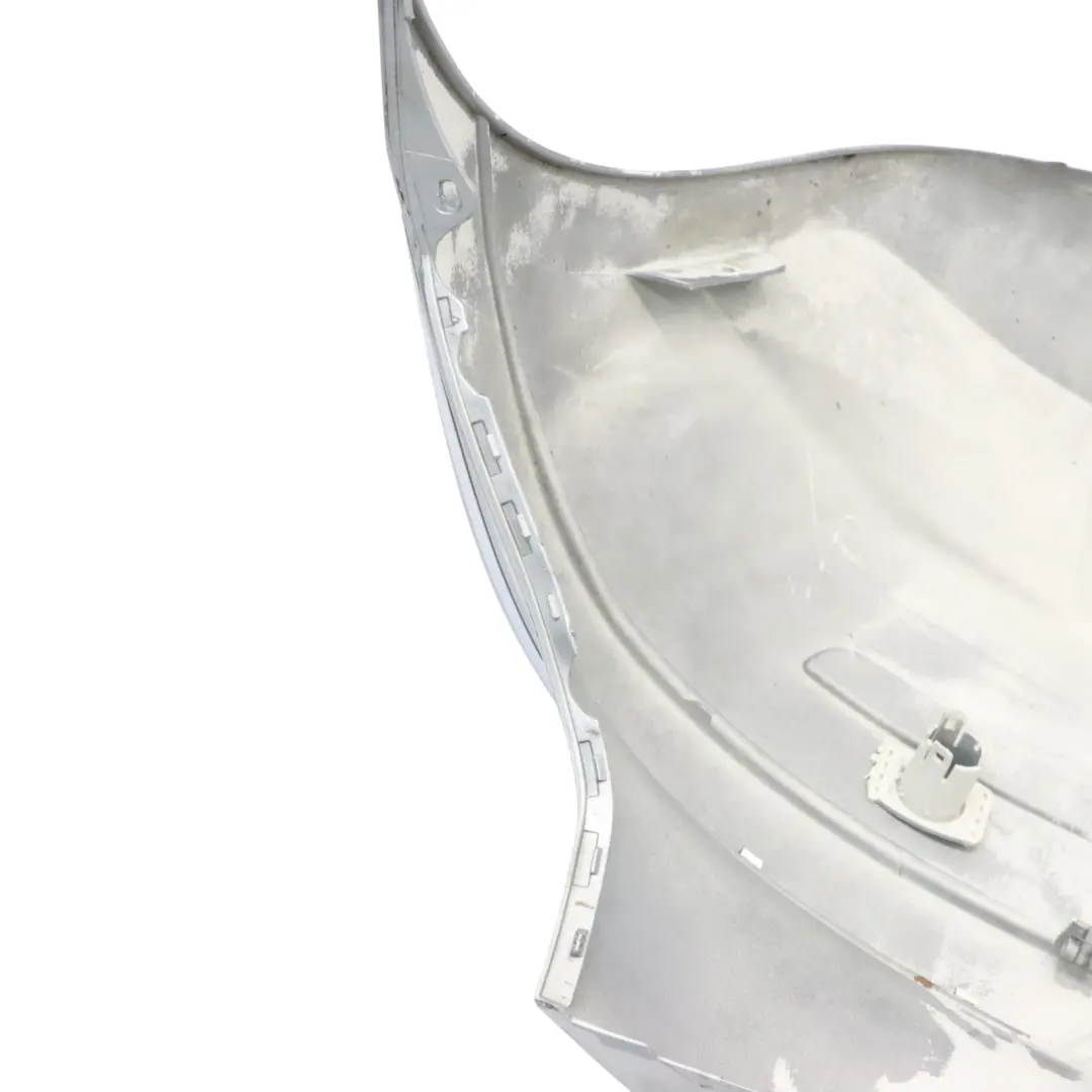 Bumper Trim Panel Covering Polar Silver Metallic - 761 to Mercedes W245 Rear with Part number A1698851738 Mercedes W245 Rear Bumper Trim Panel Covering Polar Silver Metallic - 761 - SKU A1698851738-PLS - Part number A1698851738