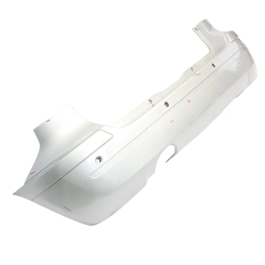 Mercedes W245 Rear Bumper Trim Panel Covering Polar Silver Metallic - 761 - SKU A1698851738-PLS - Part number A1698851738