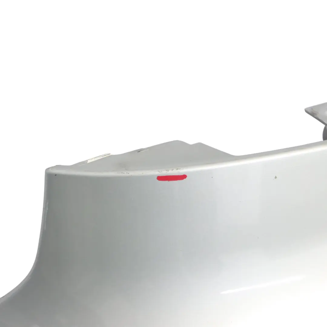Bumper Trim Panel Covering Polar Silver Metallic - 761 to Mercedes W245 Rear with Part number A1698851738 Mercedes W245 Rear Bumper Trim Panel Covering Polar Silver Metallic - 761 - SKU A1698851738-PLS - Part number A1698851738