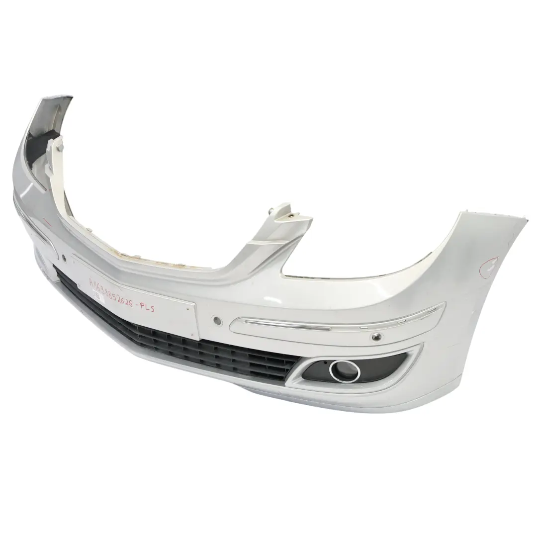 Front Bumper Trim Panel Parktronic Polar Silver Metallic - 761 to Mercedes W245 with Part number A1698852625 Mercedes W245 Front Bumper Trim Panel Parktronic Polar Silver Metallic - 761 - SKU A1698852625-PLS - Part number A1698852625