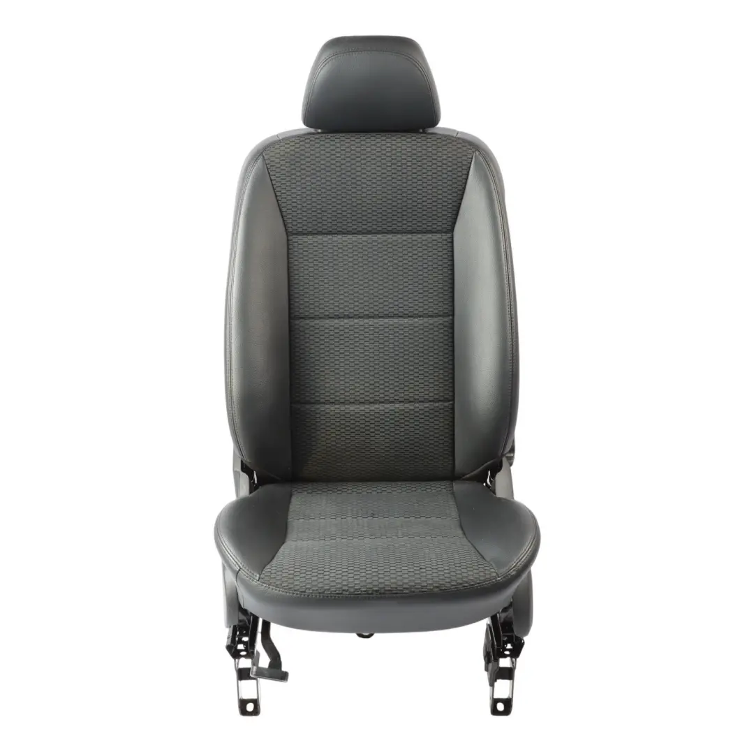  Mercedes-Benz W169 Siège avant gauche en tissu et cuir noir anthracite - SKU A1699106947 - Numéro de pièce A1699106947