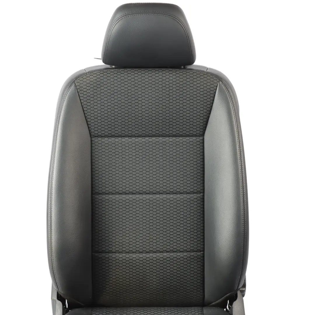  Mercedes-Benz W169 Siège avant gauche en tissu et cuir noir anthracite - SKU A1699106947 - Numéro de pièce A1699106947