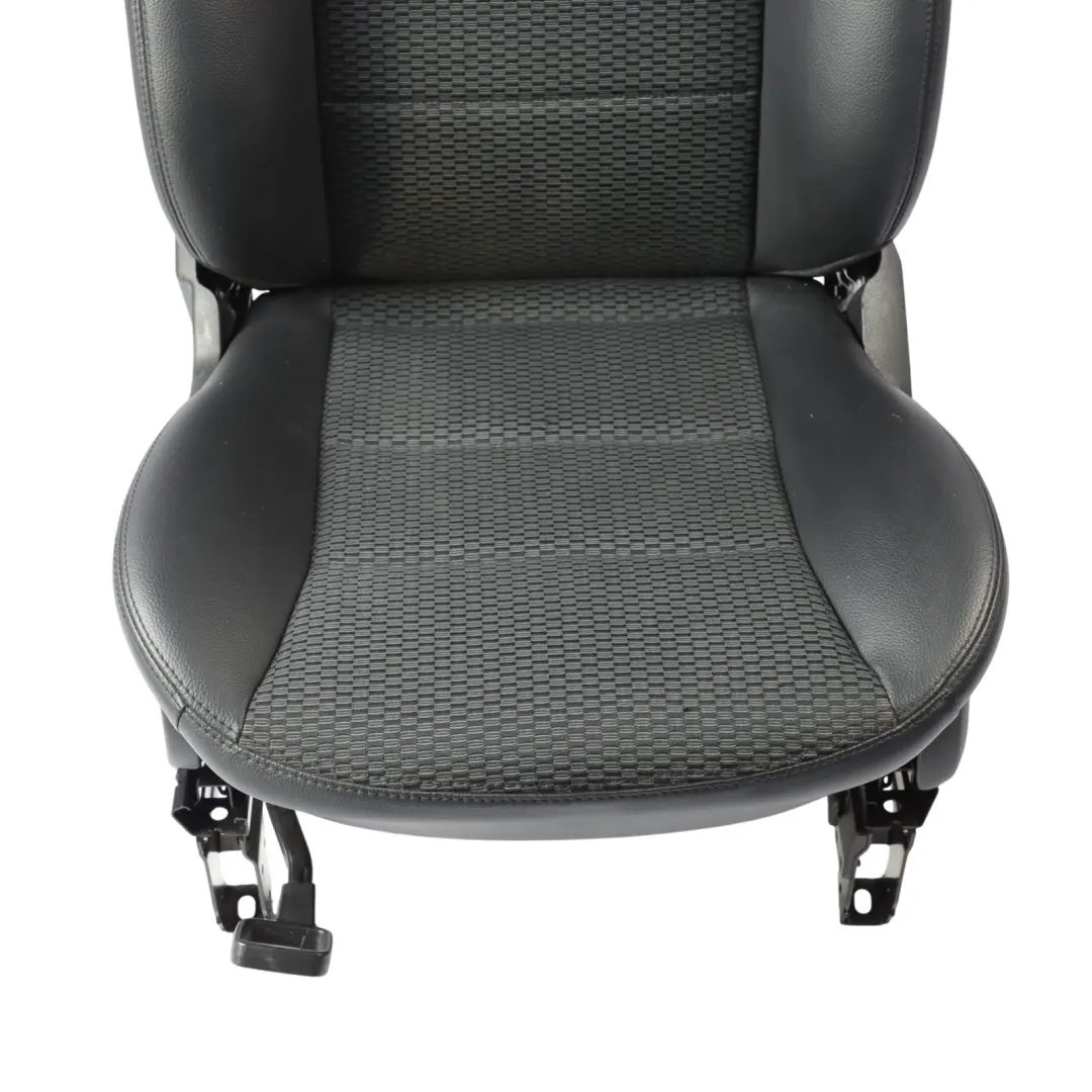  Mercedes-Benz W169 Siège avant gauche en tissu et cuir noir anthracite - SKU A1699106947 - Numéro de pièce A1699106947