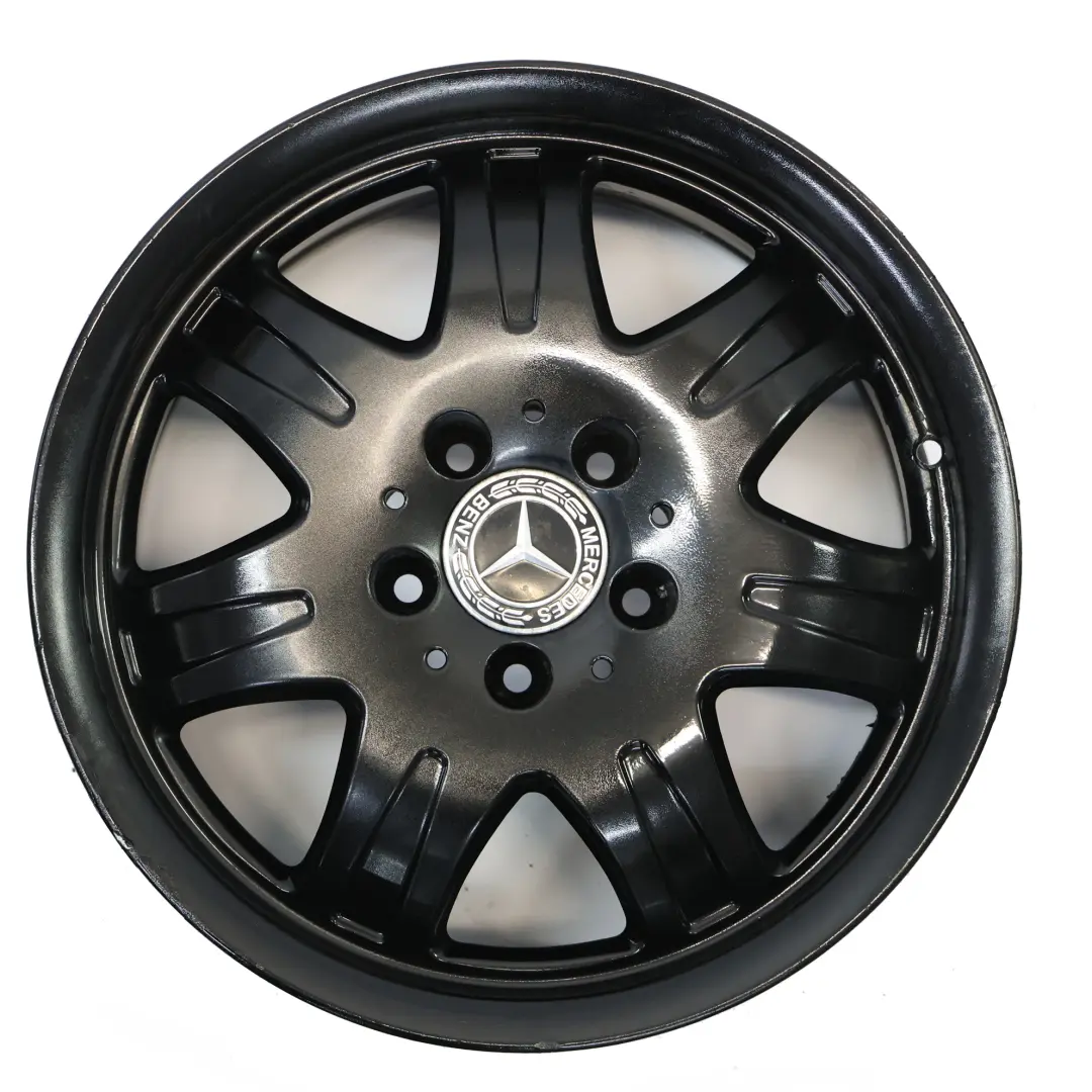 Llanta De Aleación Negra 16" 7J ET:34 7-Hole para Mercedes R171 con número de pieza A1714010902 Mercedes R171 Llanta De Aleación Negra 16" 7J ET:34 7-Hole - SKU A1714010902-5 - Número de pieza A1714010902