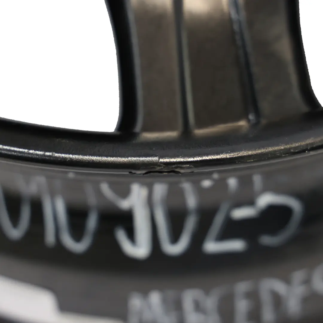 Alloy Wheel Rim 16" 7J ET:34 7-Hole to Mercedes R171 Black with Part number A1714010902 Mercedes R171 Black Alloy Wheel Rim 16" 7J ET:34 7-Hole - SKU A1714010902-5 - Part number A1714010902