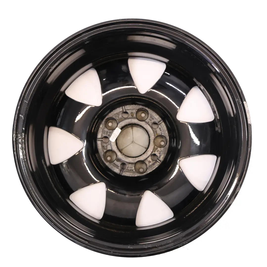 Schwarz Leichtmetallfelge Alufelge 16" 7J ET:34 7-Loch für Mercedes R171 mit Teilenummer A1714010902 Mercedes R171 Schwarz Leichtmetallfelge Alufelge 16" 7J ET:34 7-Loch - SKU A1714010902-6 - Teilenummer A1714010902