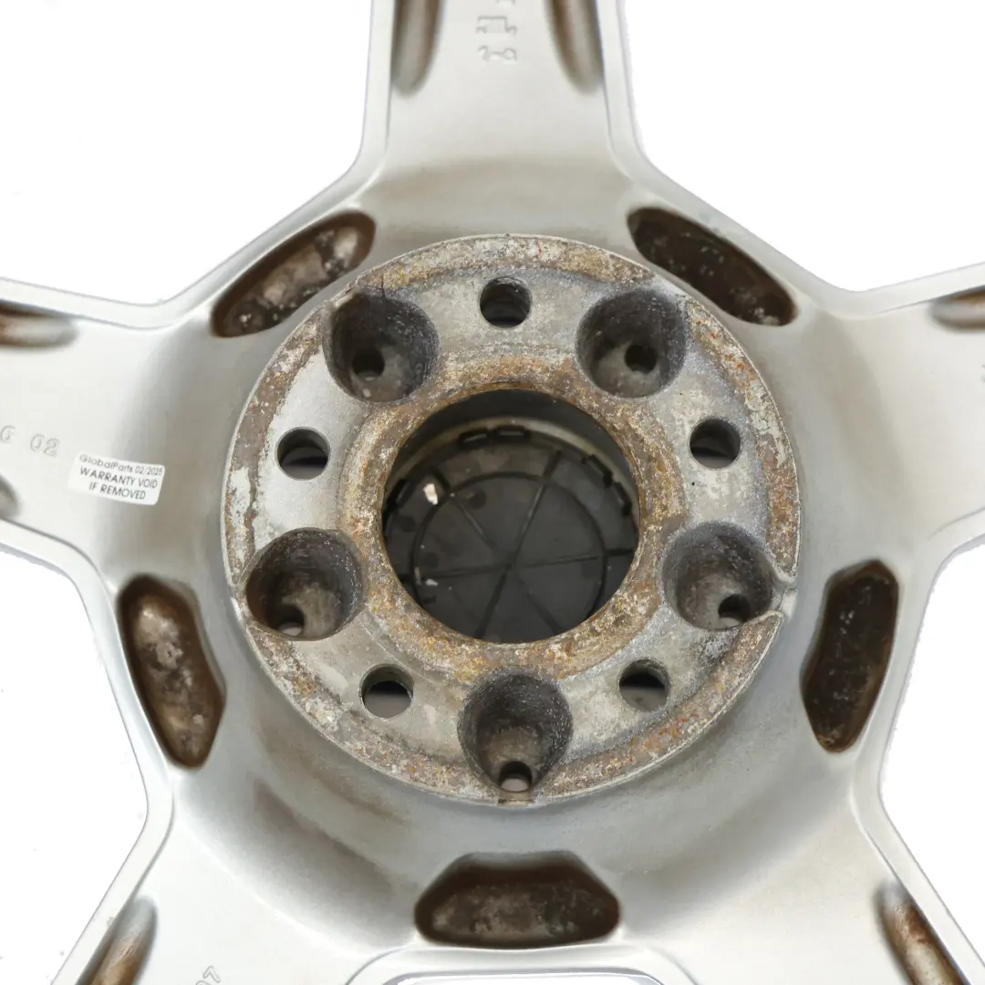 Front Silver Alloy Wheel Rim 18" 7,5J ET:37 to Mercedes R171 C209 AMG with Part number A1714011602 Mercedes R171 C209 AMG Front Silver Alloy Wheel Rim 18" 7,5J ET:37 - SKU A1714011602-3 - Part number A1714011602