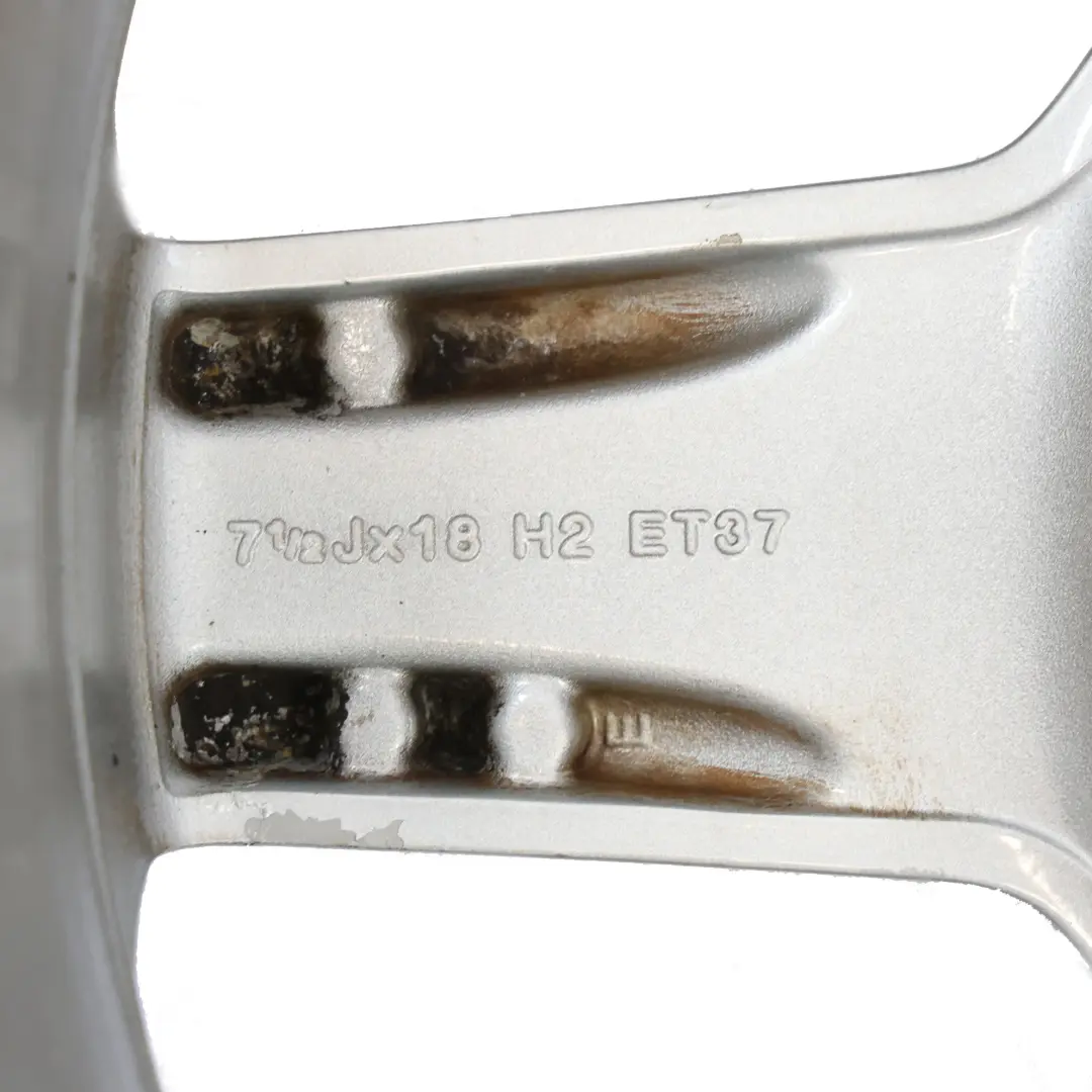 Front Silver Alloy Wheel Rim 18" 7,5J ET:37 to Mercedes R171 C209 AMG with Part number A1714011602 Mercedes R171 C209 AMG Front Silver Alloy Wheel Rim 18" 7,5J ET:37 - SKU A1714011602-3 - Part number A1714011602