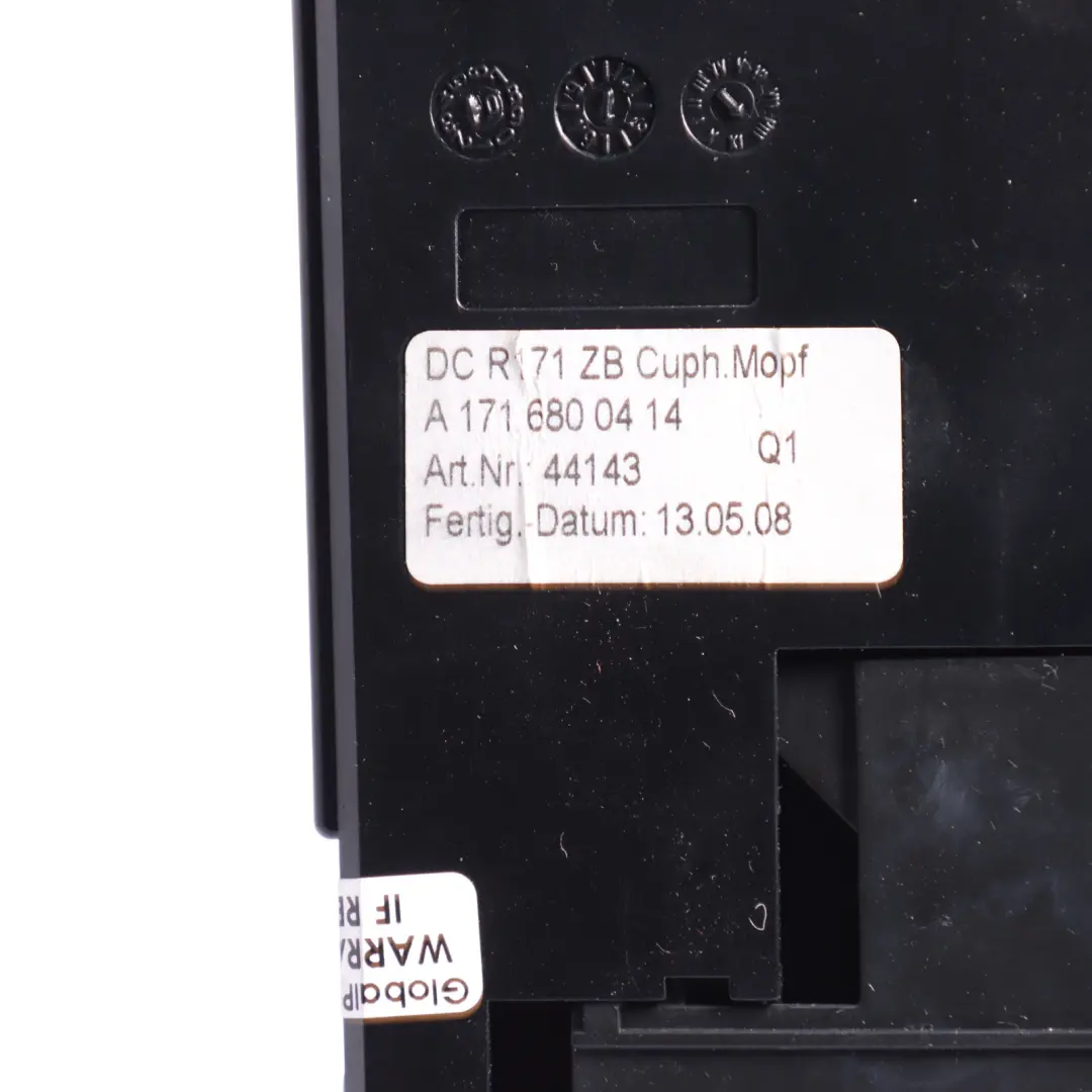 Mercedes SLK R171 Drink Carrier Cup Holder - SKU A1716800414 - Part number A1716800414