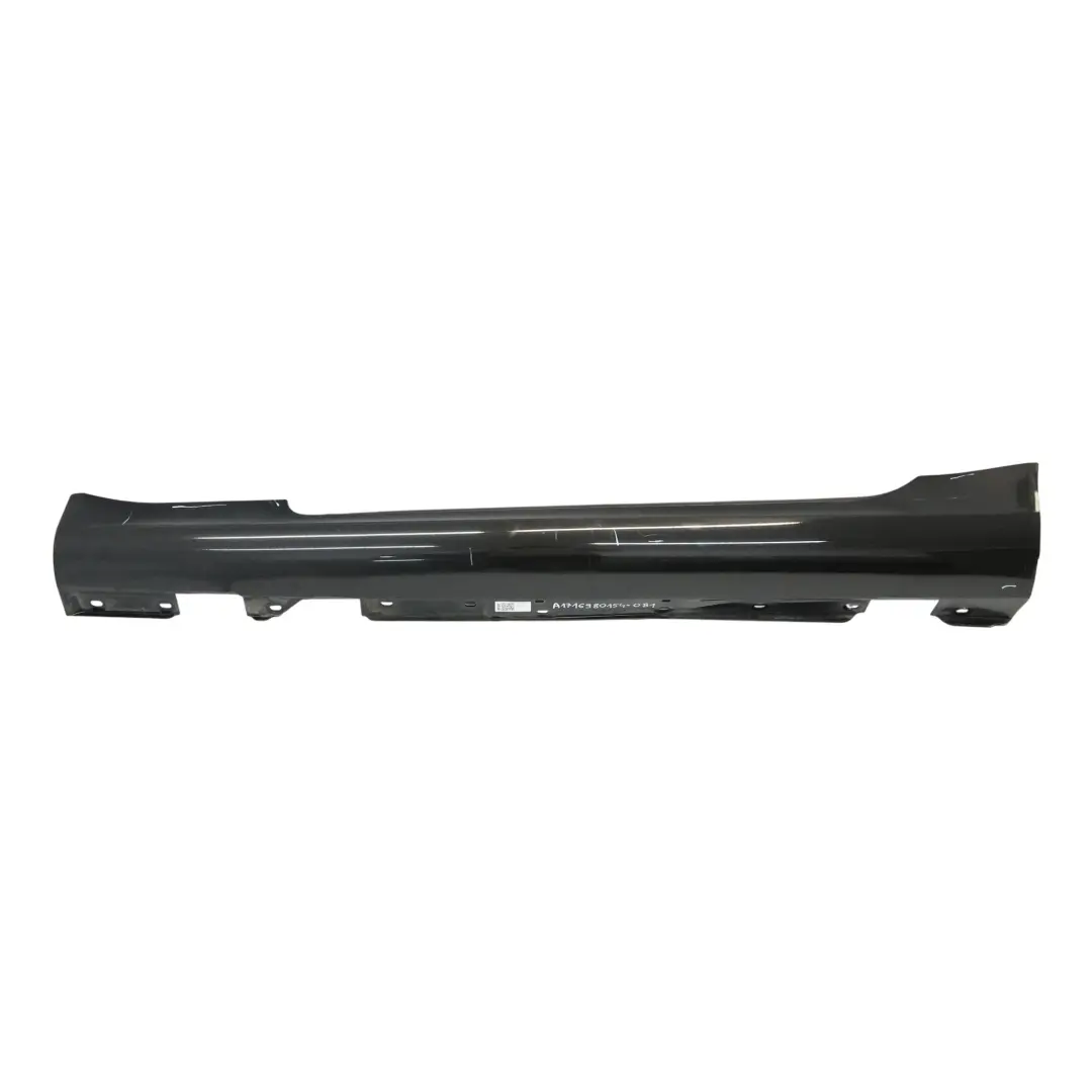 Door Sill Side Cover Skirt Left N/S Obsidian Black Metallic - 197 to Mercedes R171 with Part number A1716980154 Mercedes R171 Door Sill Side Cover Skirt Left N/S Obsidian Black Metallic - 197 - SKU A1716980154-OB1 - Part number A1716980154