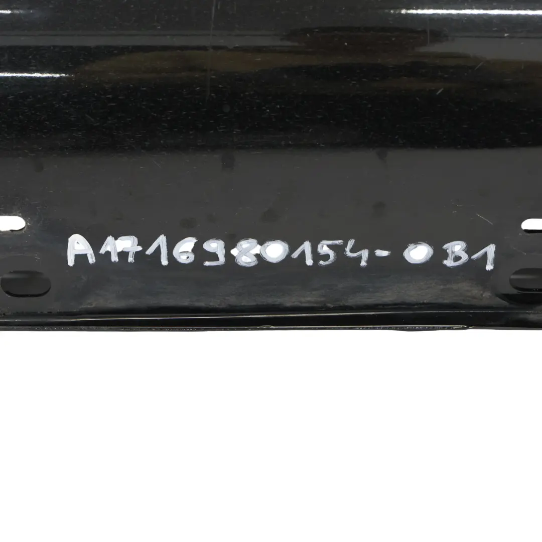 Mercedes R171 Próg Lewy Listwa Progowa Obsidian Black Czarny Metalik - 197 - SKU A1716980154-OB1 - Numer Części A1716980154