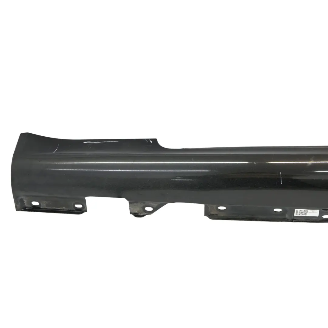 Mercedes R171 Door Sill Side Cover Skirt Left N/S Obsidian Black Metallic - 197 - SKU A1716980154-OB1 - Part number A1716980154