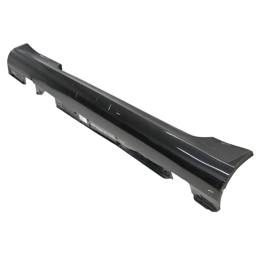 Mercedes R171 Door Sill Side Cover Skirt Left N/S Obsidian Black Metallic - 197 - SKU A1716980154-OB1 - Part number A1716980154