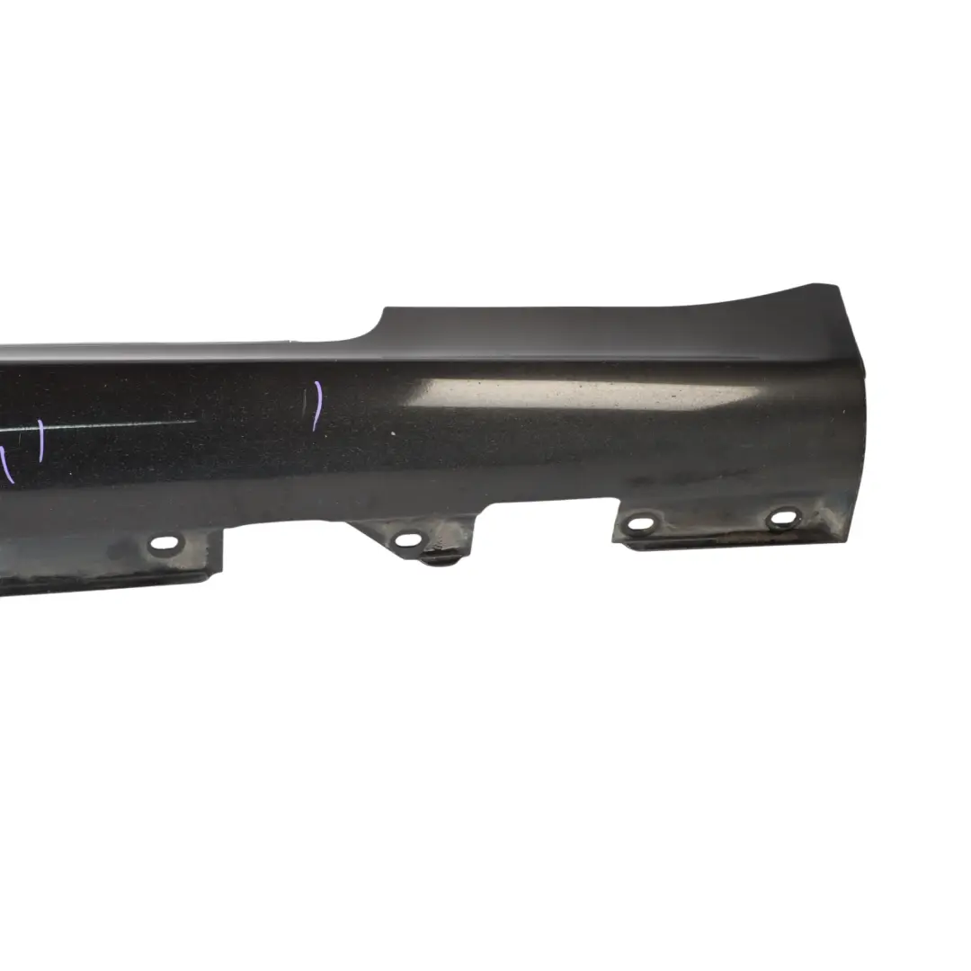 Door Sill Side Cover Skirt Right O/S Obsidian Black Metallic - 197 to Mercedes R171 with Part number A1716980254 Mercedes R171 Door Sill Side Cover Skirt Right O/S Obsidian Black Metallic - 197 - SKU A1716980254-OB2 - Part number A1716980254