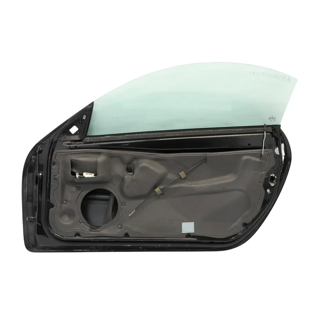 Mercedes SLK R171 Door Front Right O/S Obsidian Black Metallic - 197 - SKU A1717200205-OB1 - Part number A1717200205
