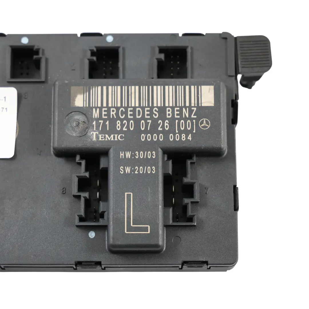 Mercedes R171 Frontmodul Tür Links Steuergerät - SKU A1718200726-1 - Teilenummer A1718200726