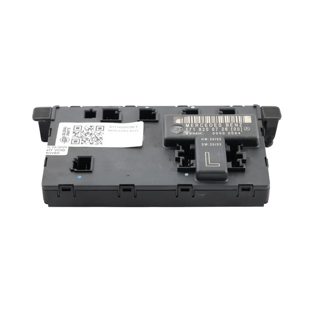 Mercedes R171 Module Avant Porte Gauche Unité De Contrôle - SKU A1718200726-1 - Numéro de pièce A1718200726