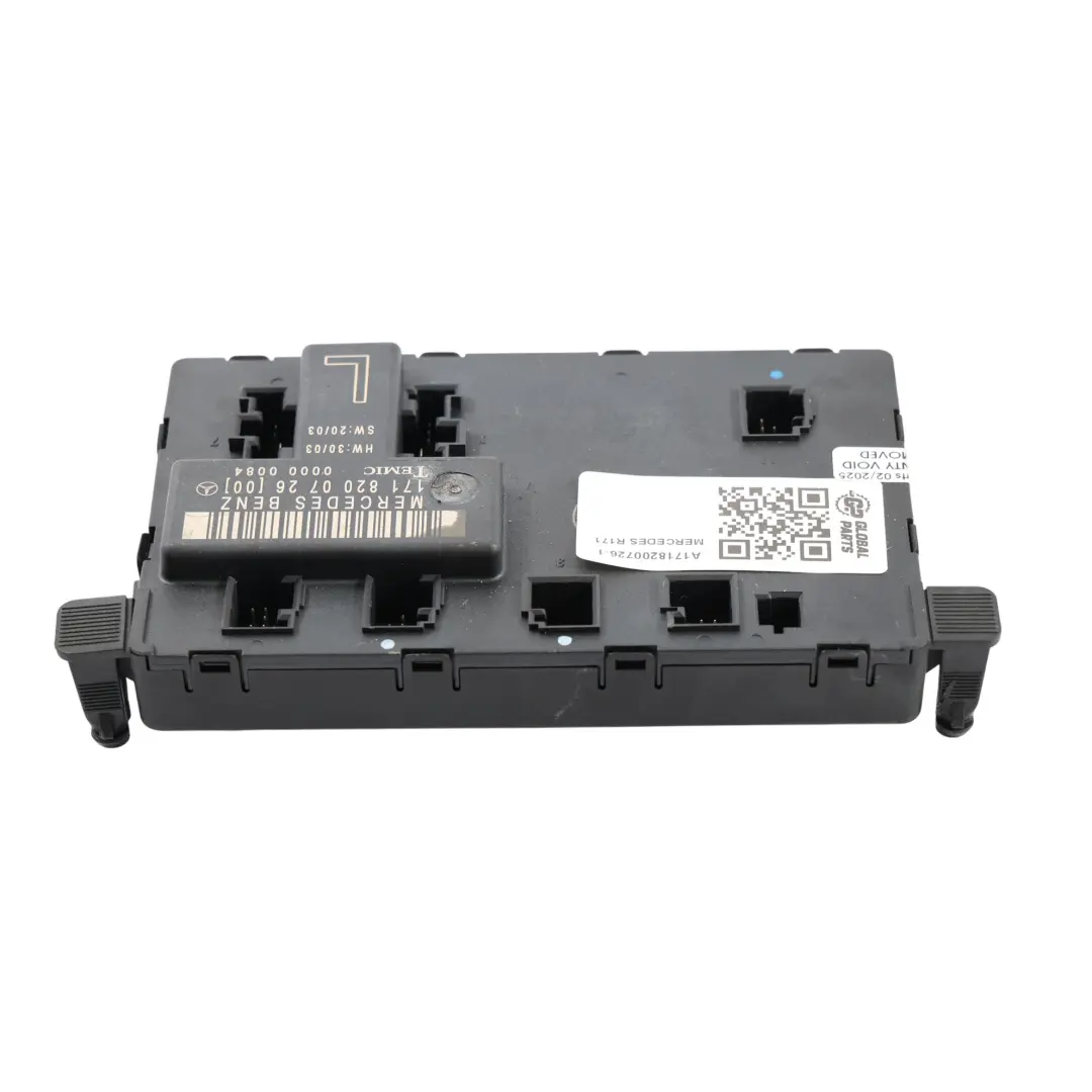 Mercedes R171 Module Avant Porte Gauche Unité De Contrôle - SKU A1718200726-1 - Numéro de pièce A1718200726