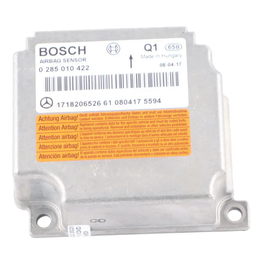 Unité De Contrôle Du Système De Module D'Air ECU pour Mercedes SLK R171 à propos du numéro de pièce A1718206526 Mercedes SLK R171 Unité De Contrôle Du Système De Module D'Air ECU - SKU A1718206526 - Numéro de pièce A1718206526