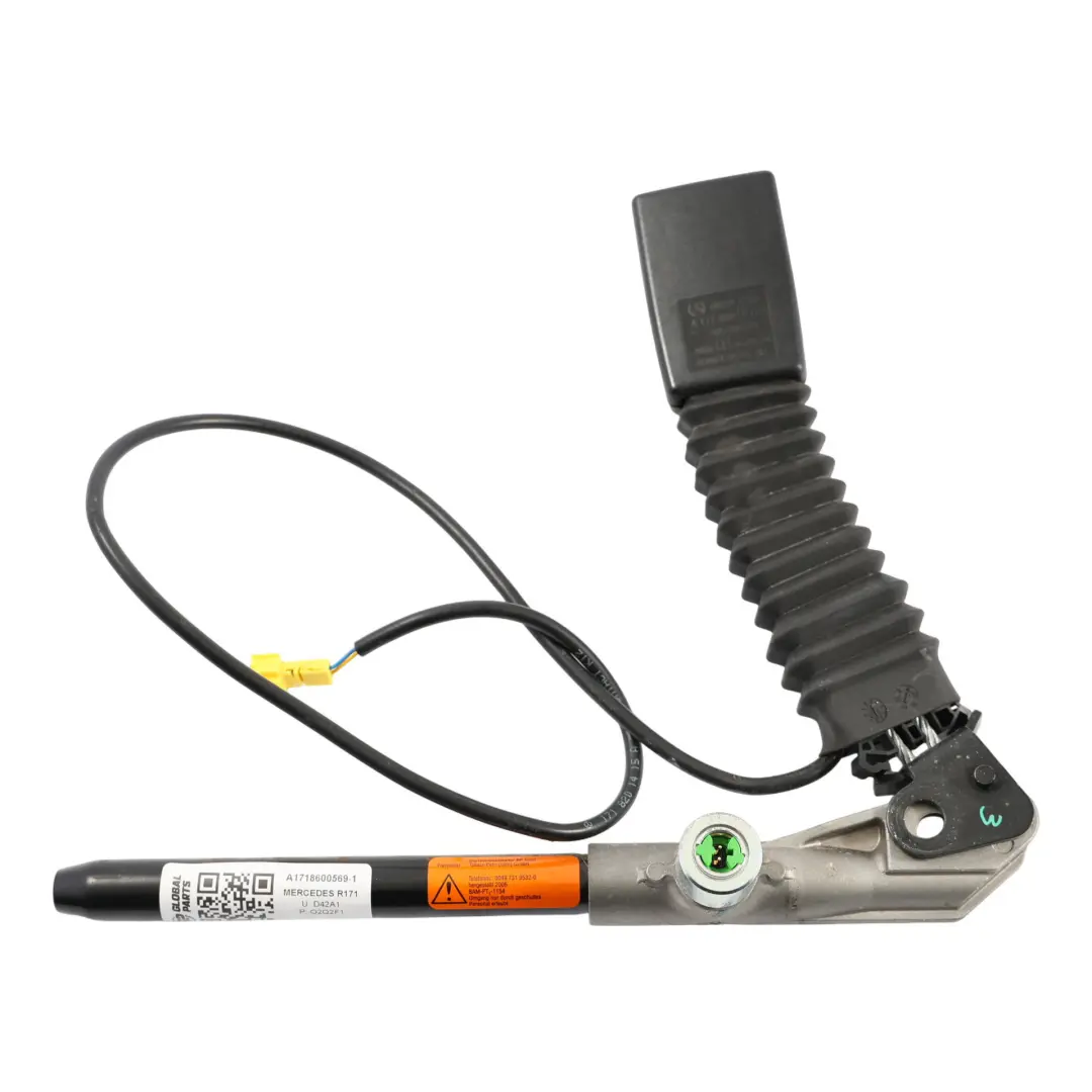 Tendicinghia Fibbia Sedile Anteriore Sinistra per Mercedes SLK R171 con numero di parte A1718600569 Mercedes SLK R171 Tendicinghia Fibbia Sedile Anteriore Sinistra - SKU A1718600569-1 - Numero di parte A1718600569