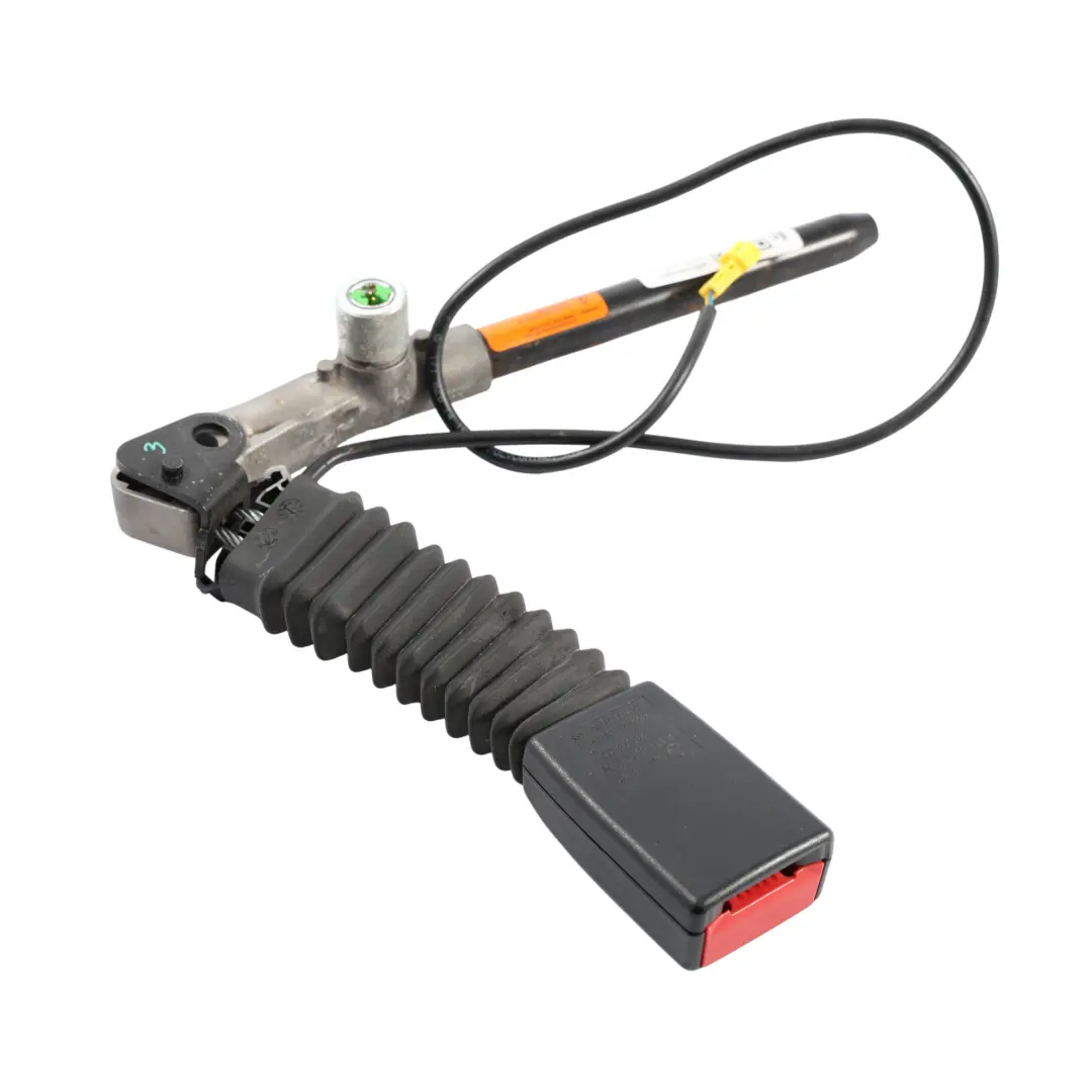 Tendeur ceinture Boucle de siège avant gauche pour Mercedes SLK R171 à propos du numéro de pièce A1718600569 Mercedes SLK R171 Tendeur ceinture Boucle de siège avant gauche - SKU A1718600569-1 - Numéro de pièce A1718600569