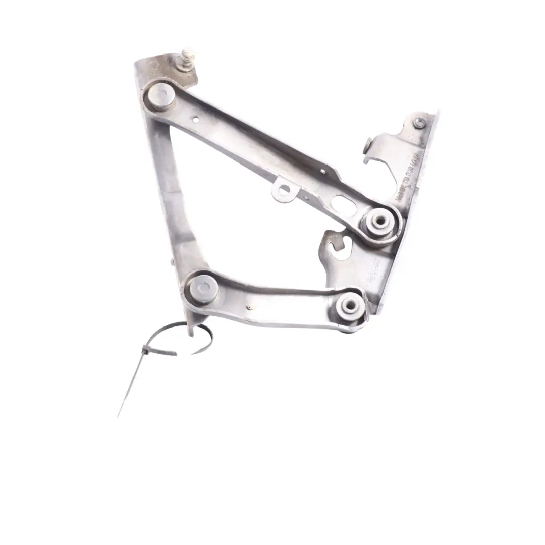 Front Hood Bonnet Hinge Right O/S Palladium Silver 792 to Mercedes R171 with Part number A1718800228 Mercedes R171 Front Hood Bonnet Hinge Right O/S Palladium Silver 792 - SKU A1718800228-PAL - Part number A1718800228