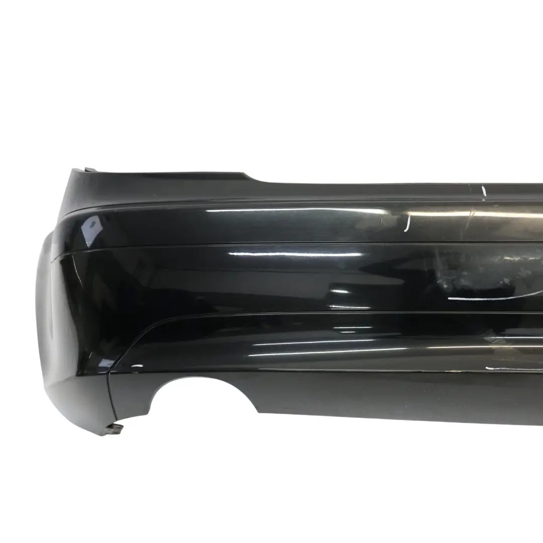 Bumper Trim Panel Covering Obsidian Black - 197 to Mercedes SLK R171 Rear with Part number A1718850125 Mercedes SLK R171 Rear Bumper Trim Panel Covering Obsidian Black - 197 - SKU A1718850125-OB - Part number A1718850125