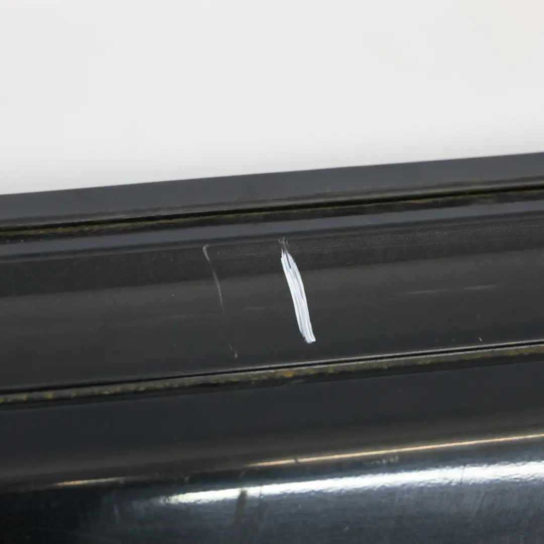 Bumper Trim Panel Covering Obsidian Black - 197 to Mercedes SLK R171 Rear with Part number A1718850125 Mercedes SLK R171 Rear Bumper Trim Panel Covering Obsidian Black - 197 - SKU A1718850125-OB - Part number A1718850125