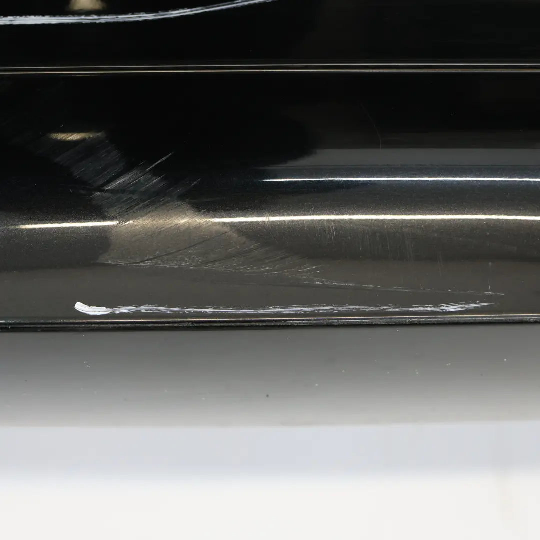 Mercedes SLK R171 Rear Bumper Trim Panel Covering Obsidian Black - 197 - SKU A1718850125-OB - Part number A1718850125